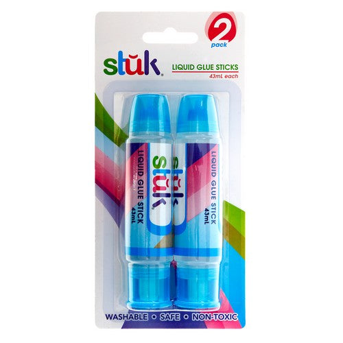 Liquid Glue Sticks 2 Pack - 43ml 1 Piece - Dollars and Sense