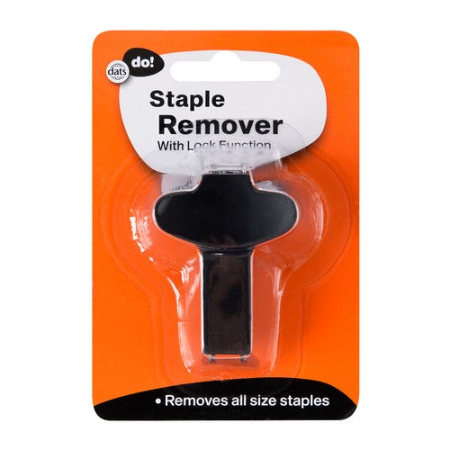 Staple Remover with Lock Function - 1 Piece - Dollars and Sense