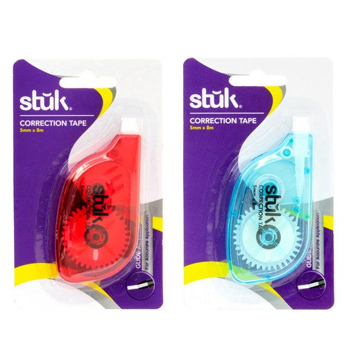 Correction Tape - 5mm x 8m 1 Piece Assorted - Dollars and Sense