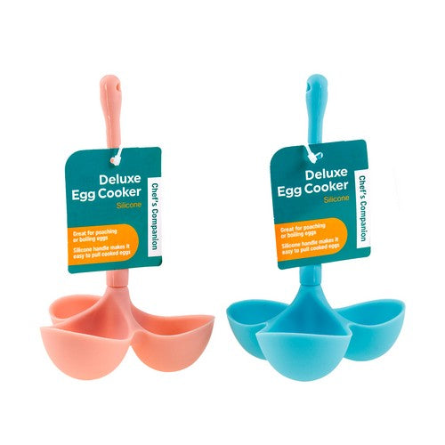 Deluxe Egg Cooker Silicone - 1 Piece Assorted - Dollars and Sense