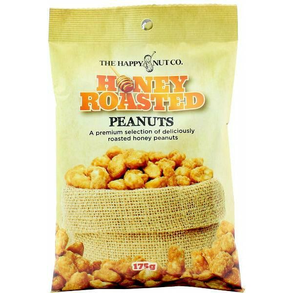 Happy Nut Co. Honey Roasted Peanuts Bag - 175g 1 Piece - Dollars and Sense