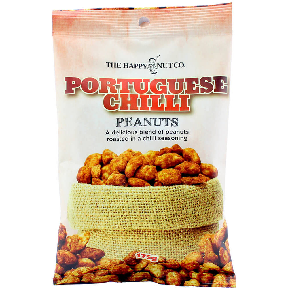 The Happy Nut Co. Portugese Chilli Peanuts Bag - Dollars and Sense
