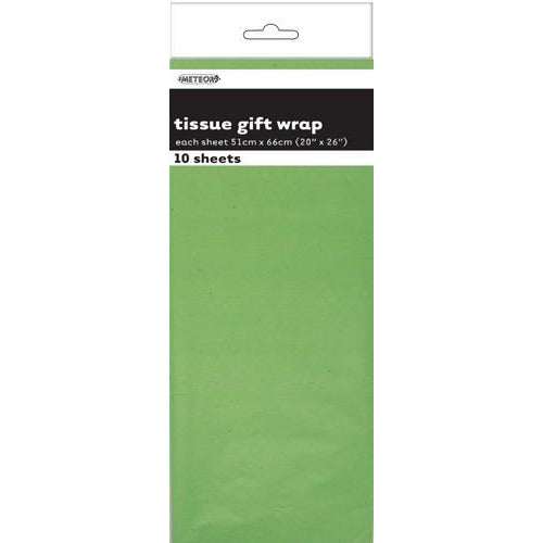 10 Tissue Sheets Apple Green Default Title