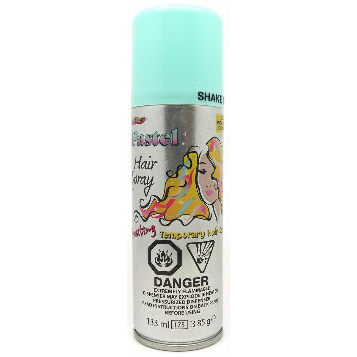 Hair Spray Pastel Aqua - 133ml 1 Piece - Dollars and Sense
