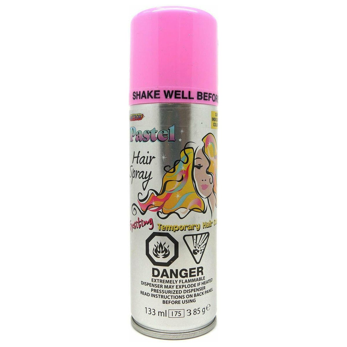 Hair Spray Pastel Pink - 133ml 1 Piece - Dollars and Sense