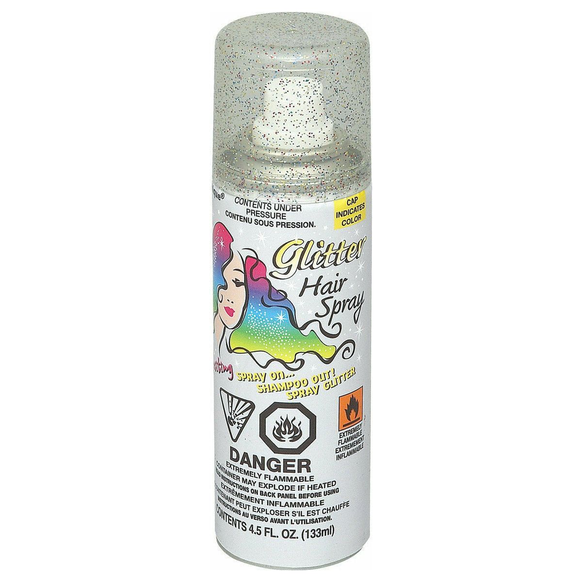 Hair Spray Glitter Multi Coloured - 133ml 1 Piece - Dollars and Sense