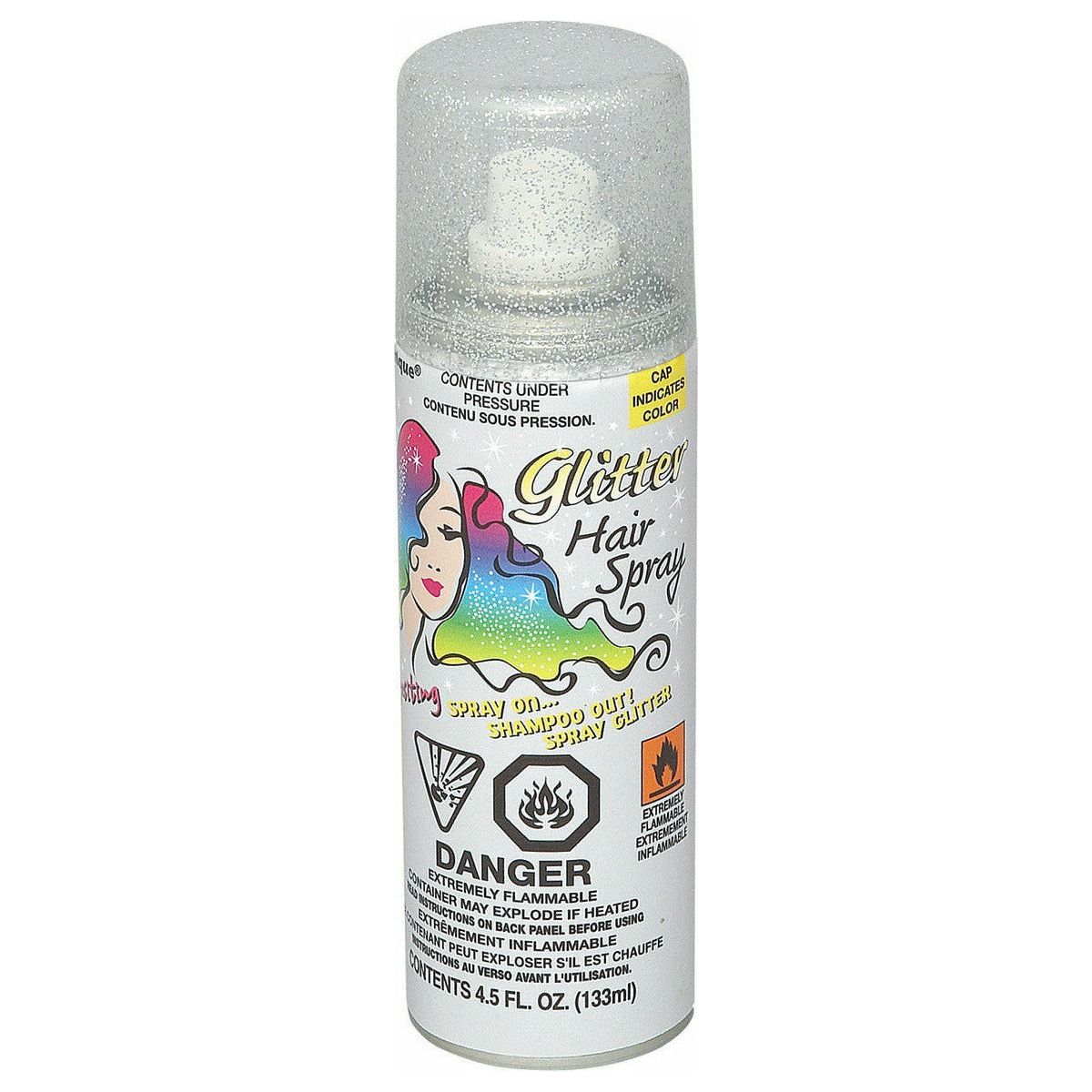 Hair Spray Glitter Silver - 133ml 1 Piece - Dollars and Sense