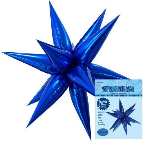 Glitz Starburst Royal Blue 70cm Default Title