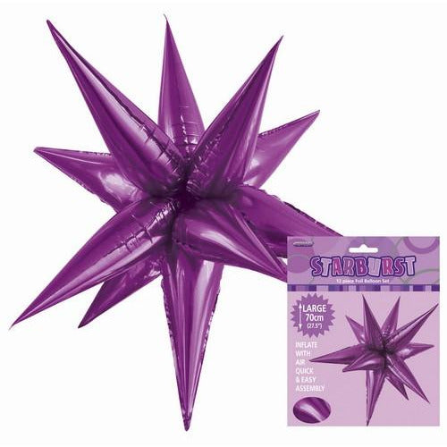 Glitz Starburst Pretty Purple 70cm Default Title