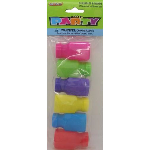 Bubbles & Wands 18ml - Party Favors 6Pk - Dollars and Sense