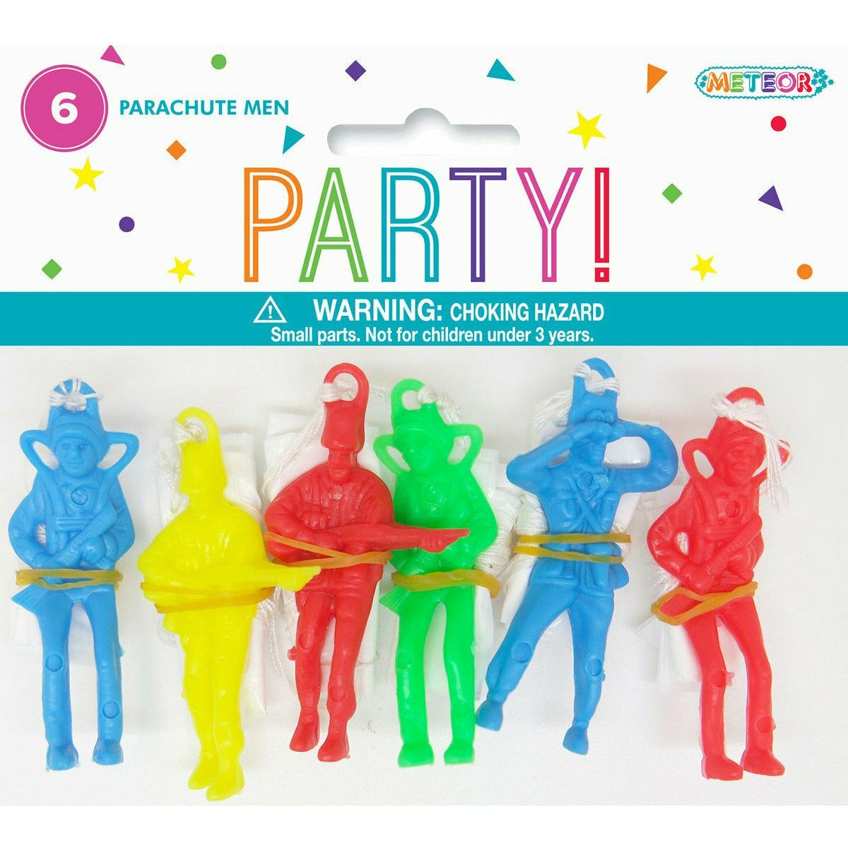 Parachute Men - Party Favors 6Pk - Dollars and Sense