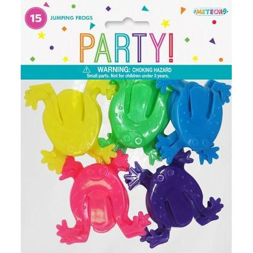 Jumping Frogs Party Favors 15Pk - Dollars and Sense