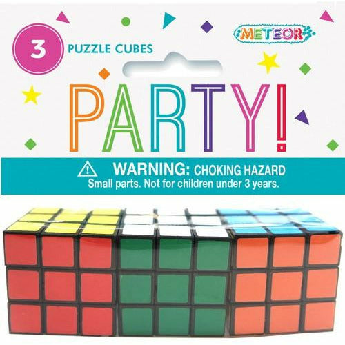 Puzzle Cubes Party Favors 3Pk - Dollars and Sense