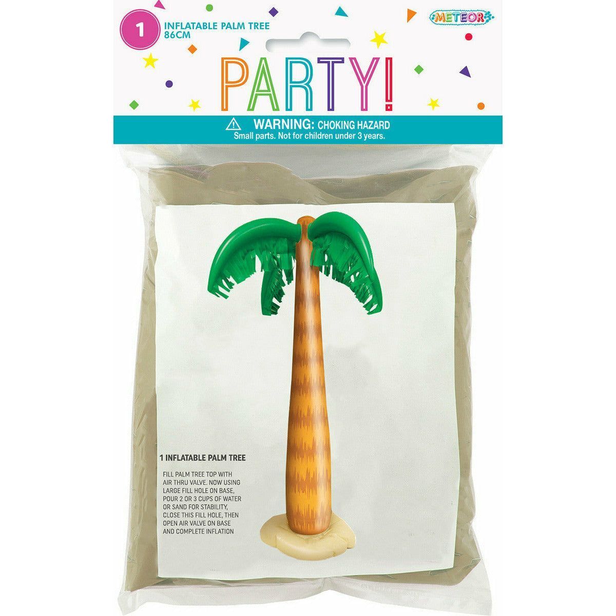 Inflatable Palm Tree - 86cm 1 Piece - Dollars and Sense
