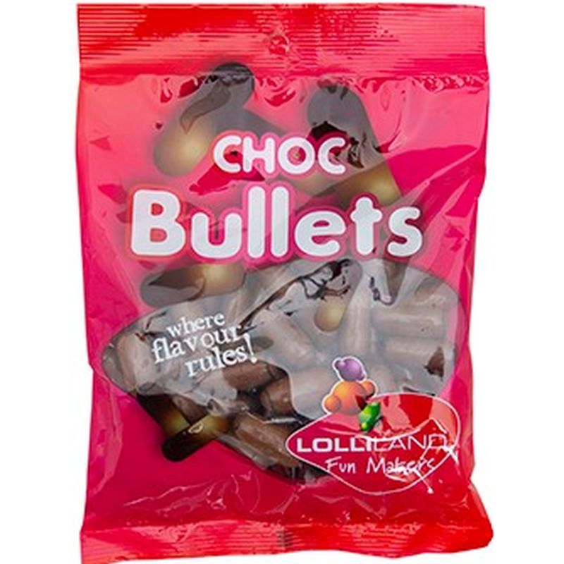 Lolliland Choc Bullets - 200g