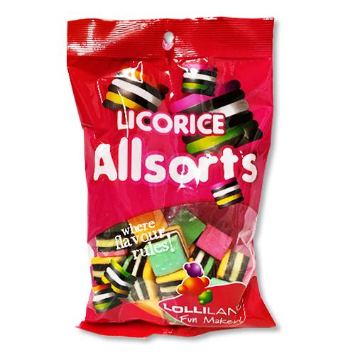 Lolliland Allsorts Licorice 180g