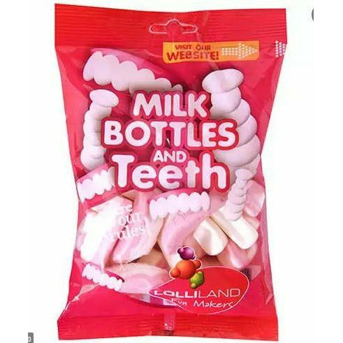 Lolliland Milk Bottles Teeth - 180g