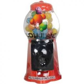 Lolliland Gumball Machine - 40g Assorted Colours