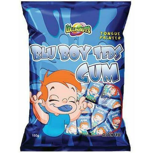 Lollinauts Blu Boy Teds Gum - 150g