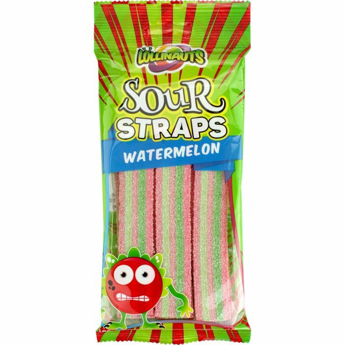 Lollinauts Sour Straps Watermelon - 160g