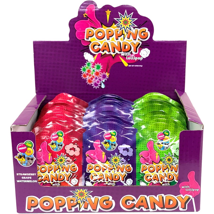 Fun Frenzy Popping Candy Pop - 45g
