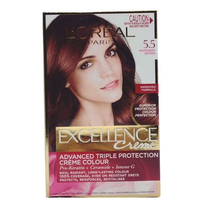 Loreal Creme Hair Colour Mahogany Brown - Dollars and Sense