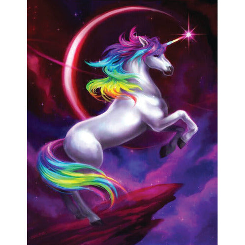 Diamond Art Kit Unicorn Multi Coloured 30X30cm - Dollars and Sense