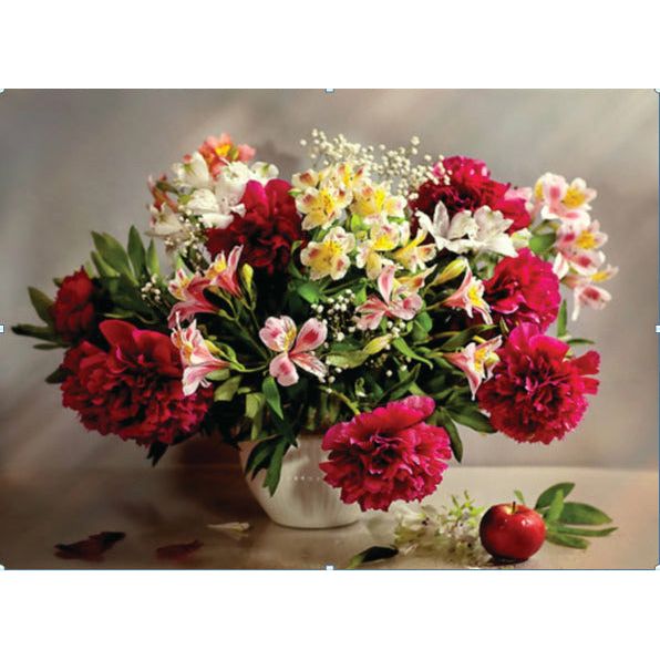 Diamond Art Kit 30x30cm Flowers - Dollars and Sense