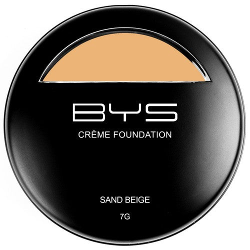BYS Creme Foundation Sand Beige - 7g 1 Piece - Dollars and Sense