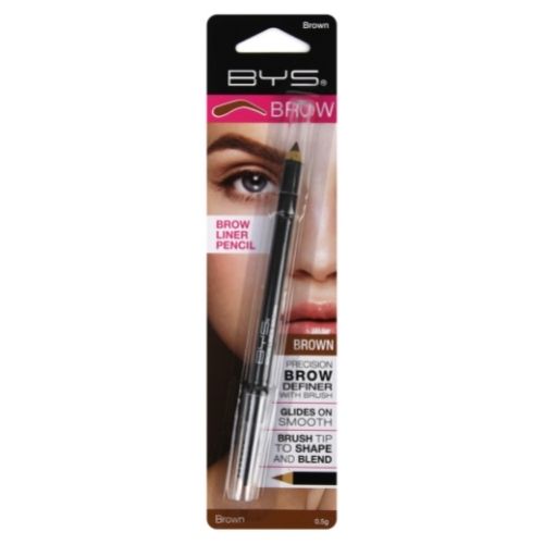 BYS Brow Liner Pencil With Brush Brown Default Title