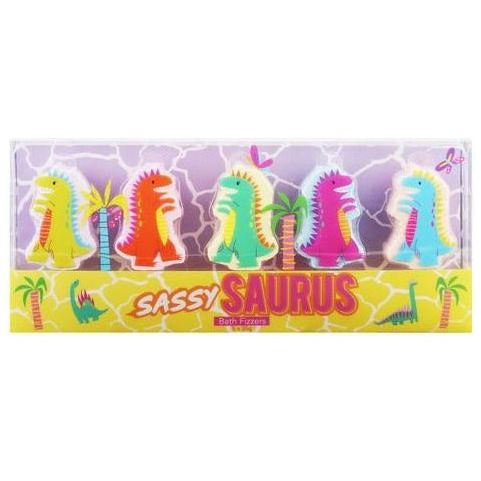 Sassy Saurus Bath Fizzers - 5 Pack 35g - Dollars and Sense