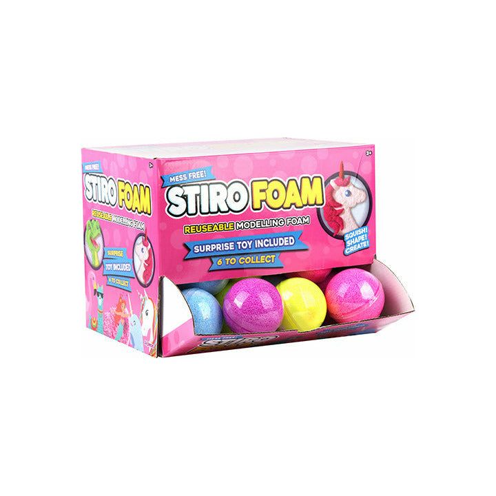 Styrofoam Reusebale Modelling Foam with Toy - 1 Piece Assorted - Dollars and Sense