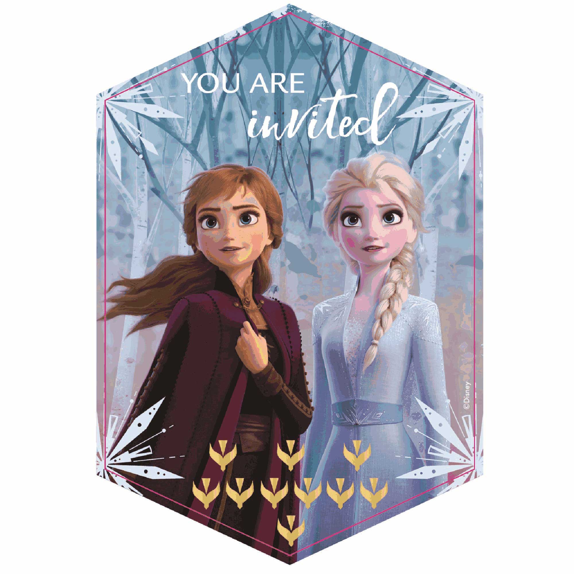 Frozen 2 Invitations - 8 Pack Default Title