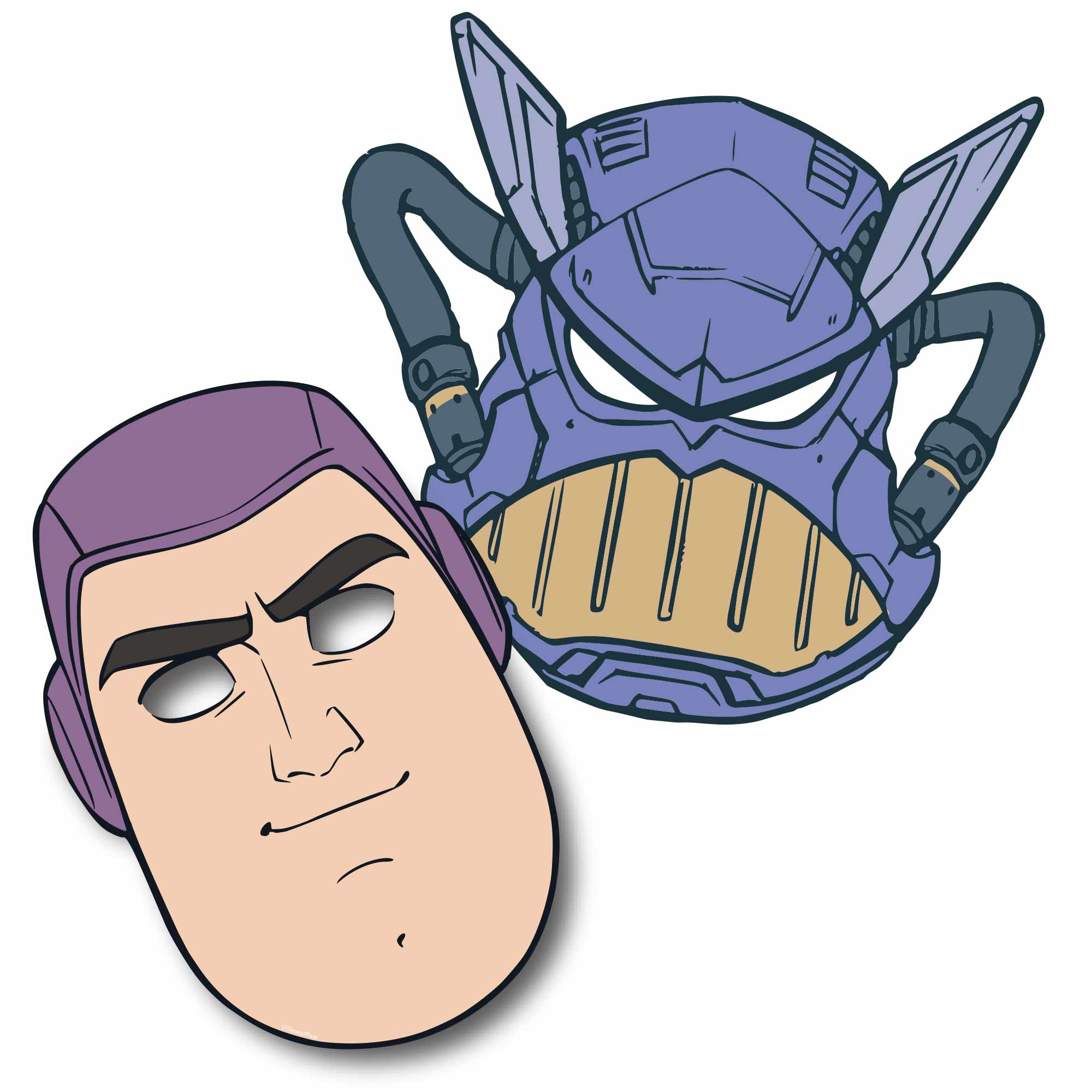 Buzz Lightyear Masks - 8 Pack Default Title