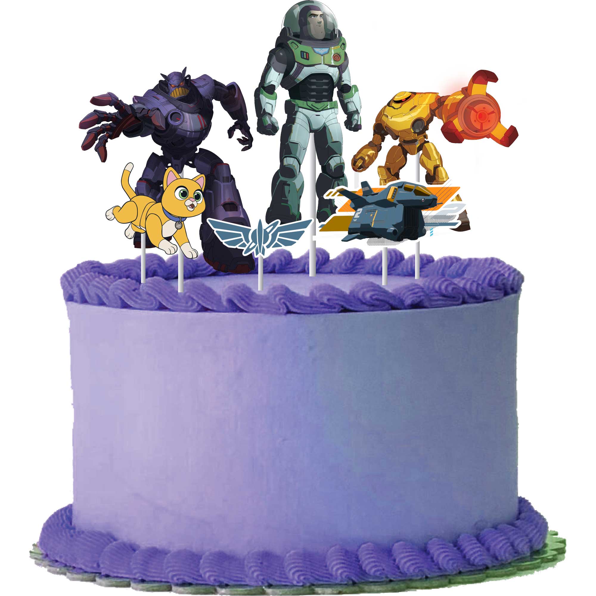 Buzz Lightyear Cake Topper Kit - 6 Pack Default Title