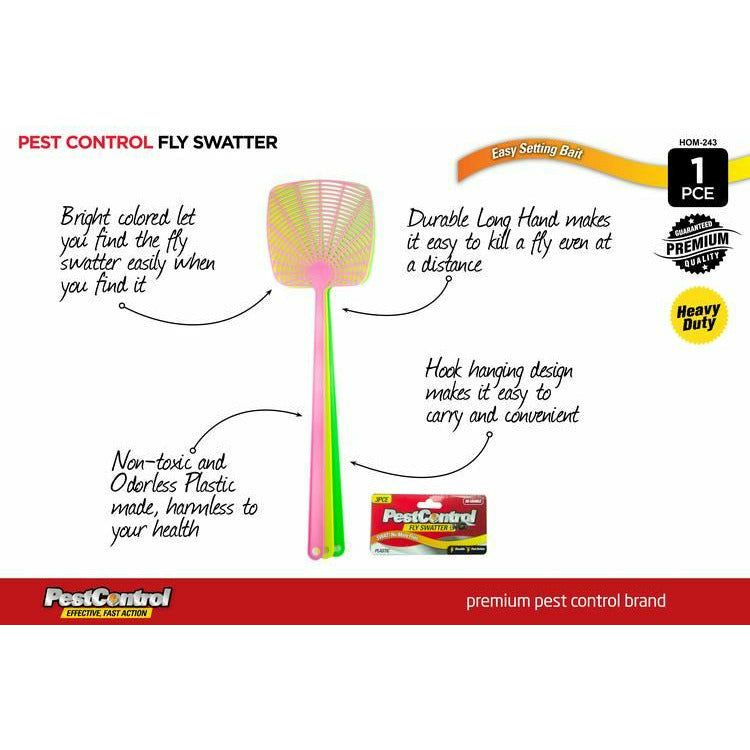 Pest Control Fly Swatter - 45cm 1 Piece Assorted - Dollars and Sense