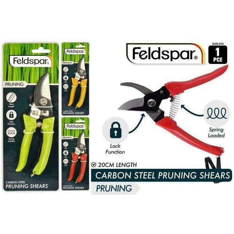 Carbon Steel Pruning Shears - 20cm 1 Piece Assorted - Dollars and Sense