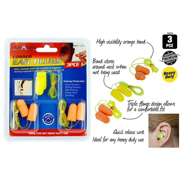 Ear Plugs 3Pcs Default Title