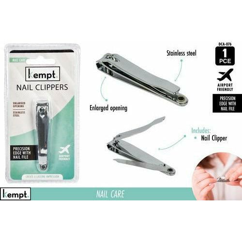 Nail Clippers Stainless Steel - 7.5cm 1 Piece - Dollars and Sense
