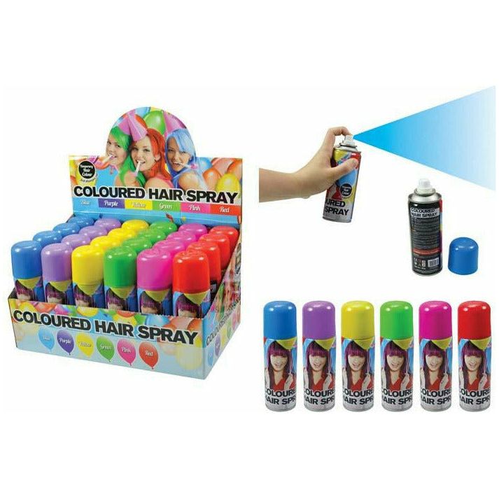 Colour Hair Spray - 85g 1 Piece Assorted - Dollars and Sense