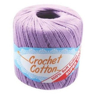 Crochet Cotton Lavender - Dollars and Sense