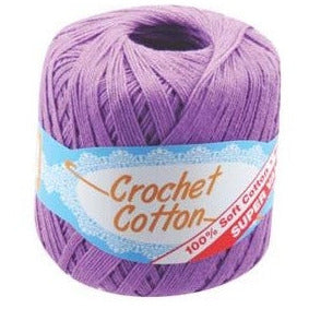 Crochet Cotton Light Purple - Dollars and Sense