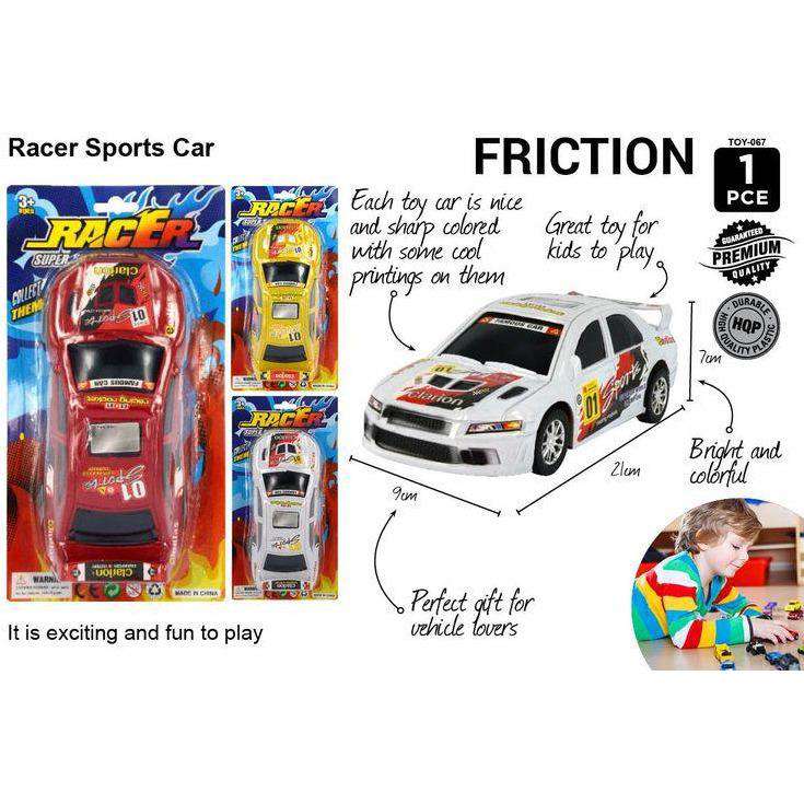 Friction Racing Car 20cm 1pce - Dollars and Sense
