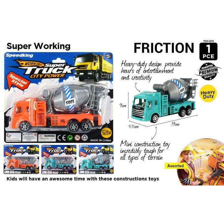 Construction Truck Toy 17cm - Dollars and Sense