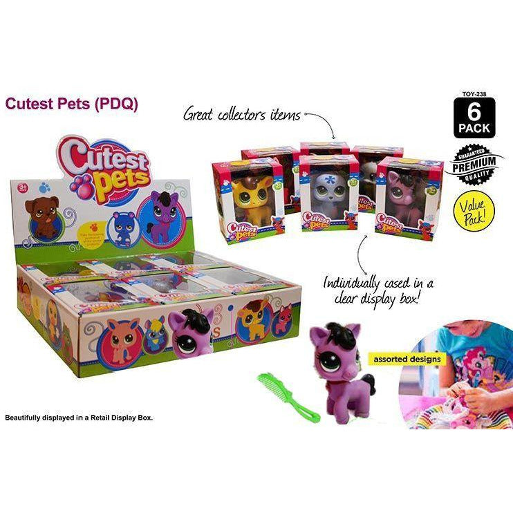 Cutest Pets Toys with Accessories Assorted Designs