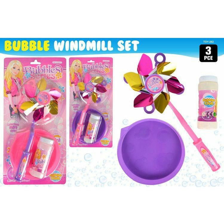 Bubble Windmill Set - 3 Piece - Dollars and Sense