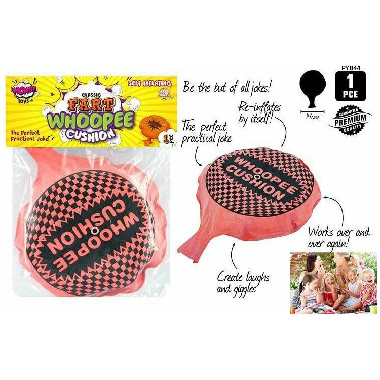 Fart Whoopee Cushion Toy - 14cm 1 Piece - Dollars and Sense