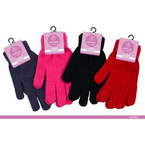 Knitted Gloves Ladies - 1 Piece Assorted - Dollars and Sense