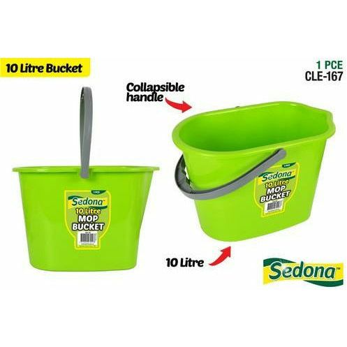 Plastic Mop Bucket - 10 Litre 1 Piece - Dollars and Sense