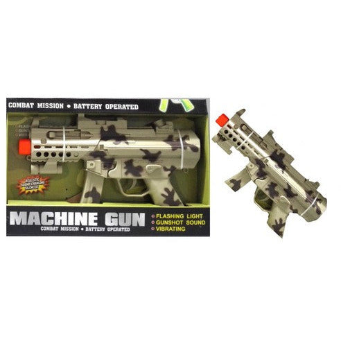 Machine Gun with Lights and Sound Toy - Dollars and Sense